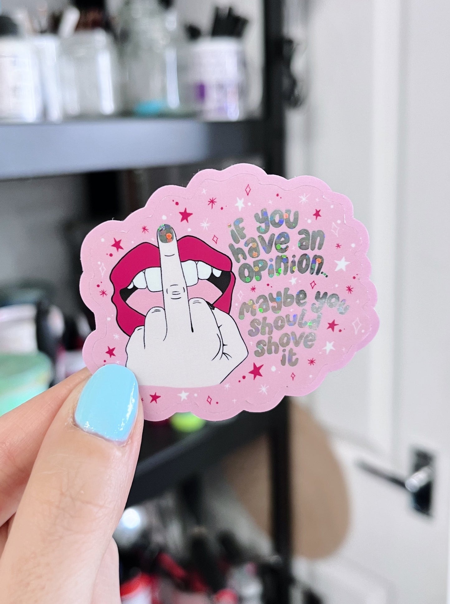 IF YOU HAVE AN OPINION PARAMORE INSPIRED STICKER