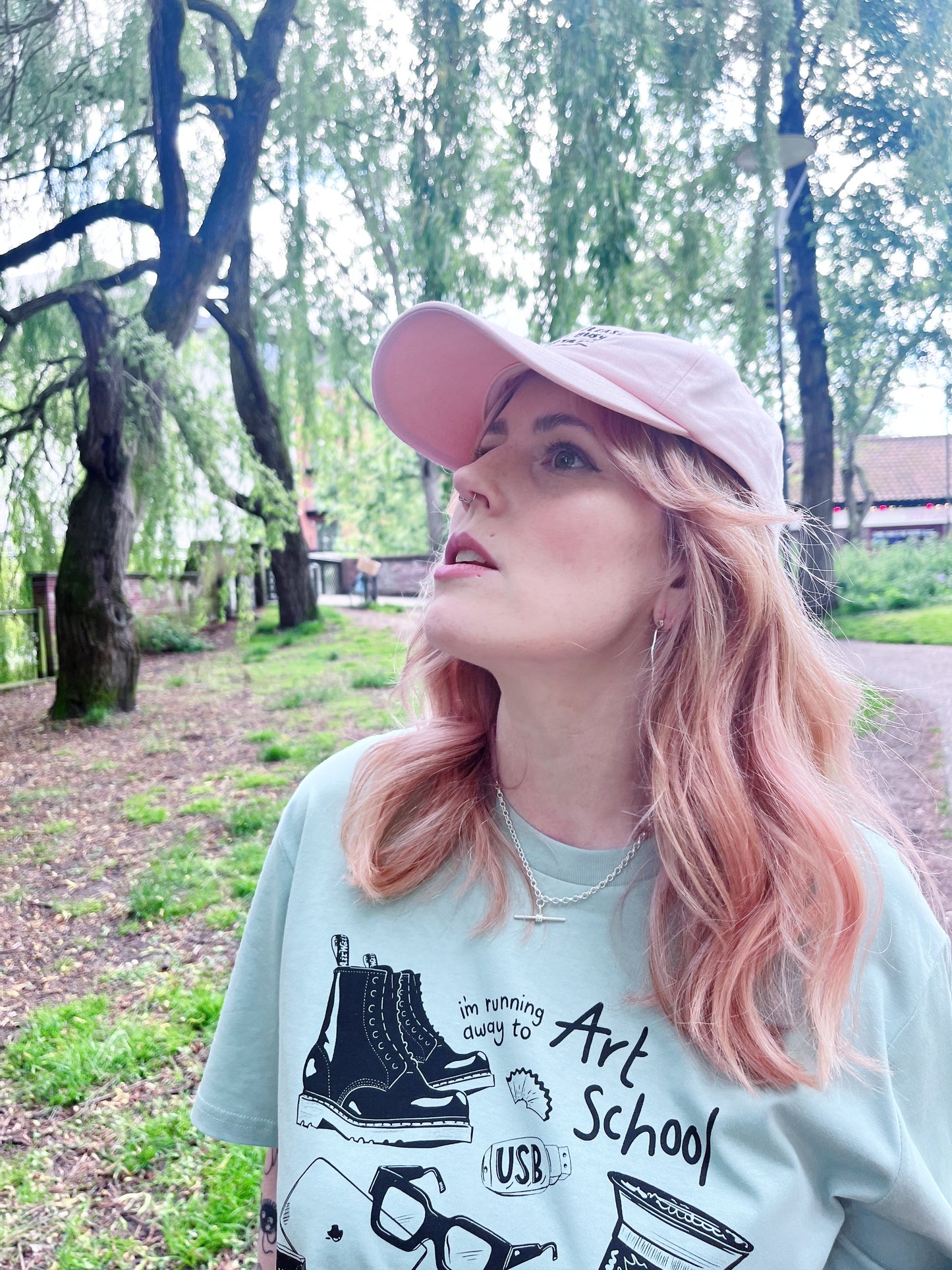 SHUT UP PLEASE SLOGAN CAP