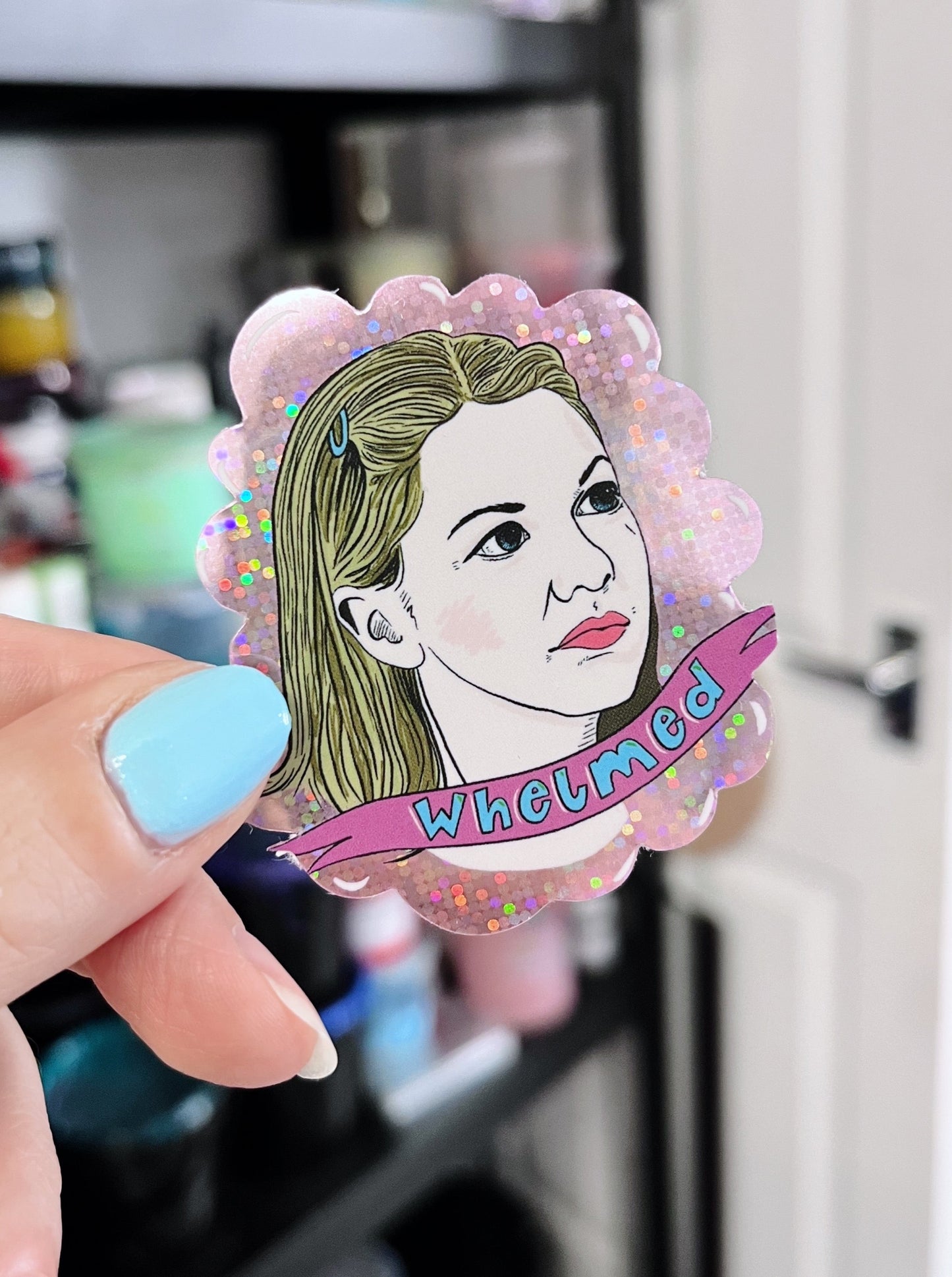 WHELMED BIANCA STRATFORD STICKER, 10 THINGS