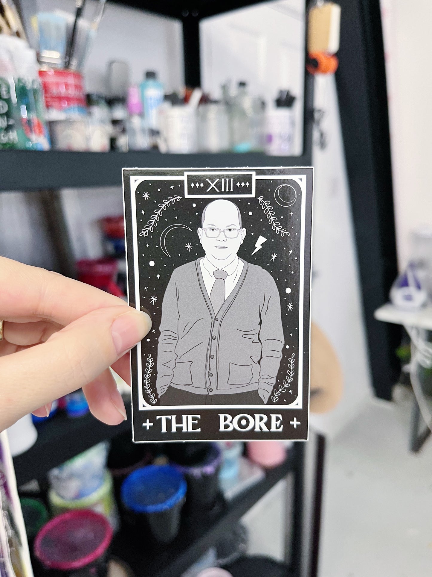 THE BORE WWDITS TAROT VINYL STICKER