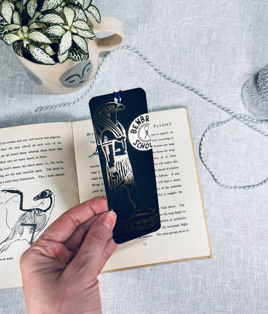 EGYPTIAN GOD ANUBIS & HORUS BOOKMARK