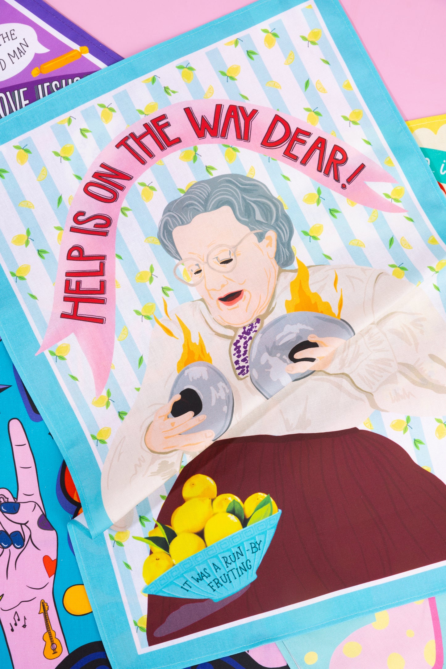 MRS DOUBTFIRE TEA TOWEL