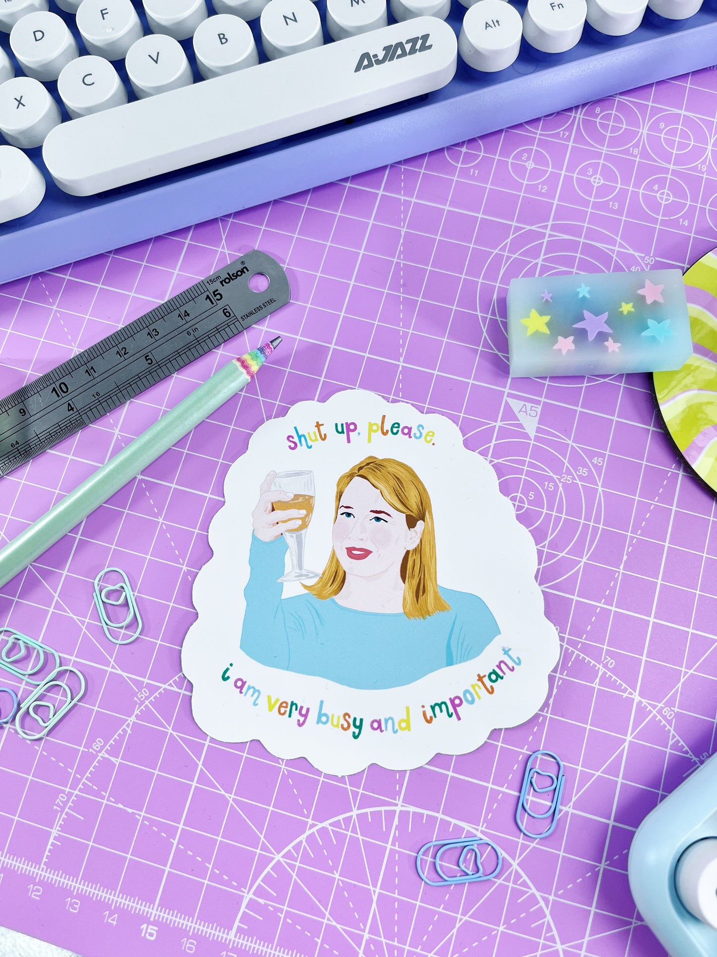 BRIDGET VINYL STICKER