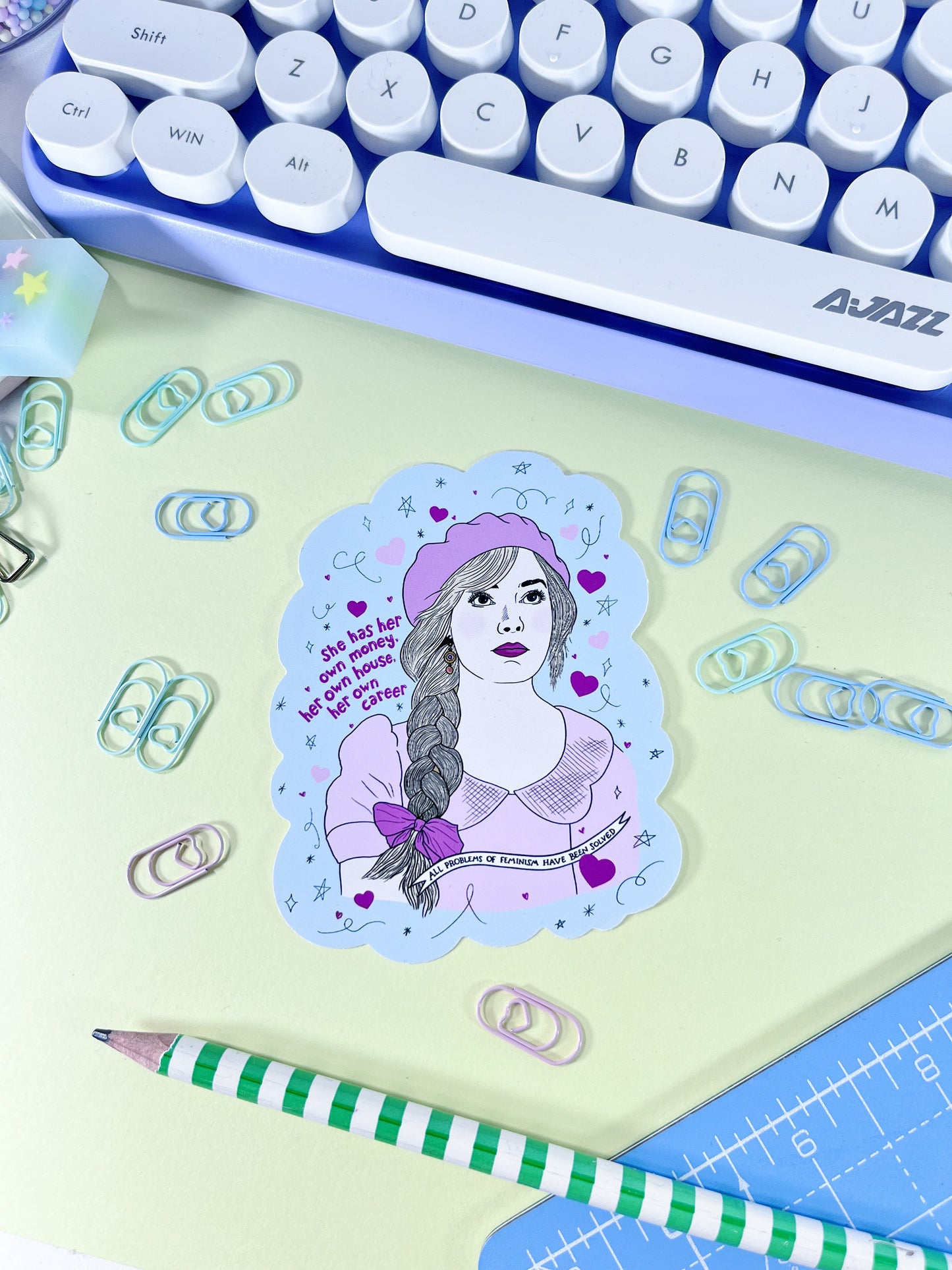 BARBIE VINYL STICKER