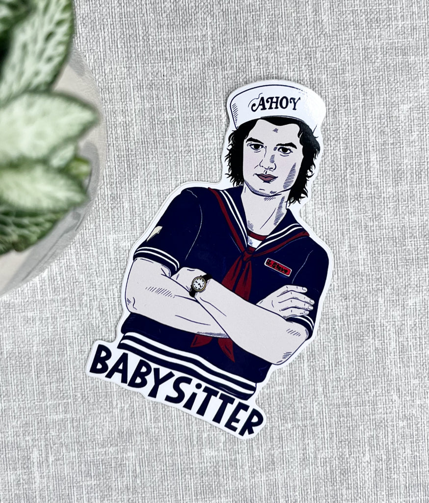 THE BABYSITTER VINYL STICKER