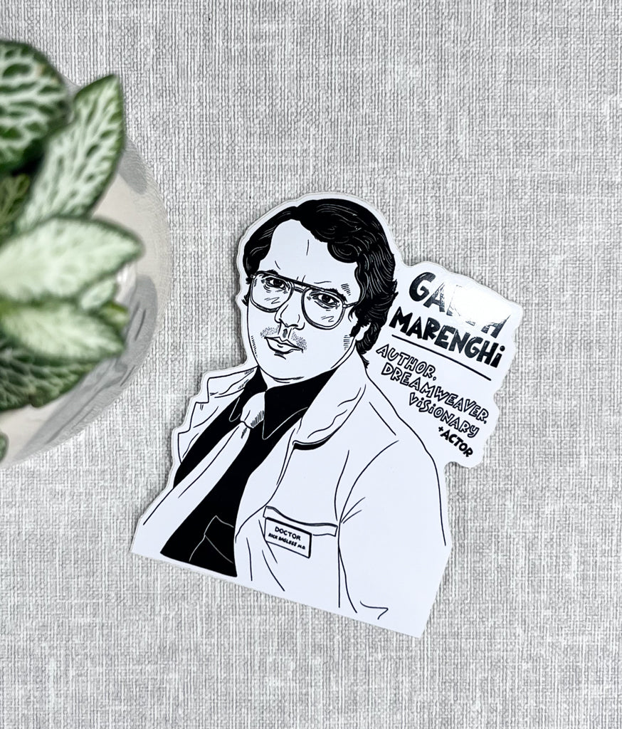 GARTH MARENGHI VINYL STICKER