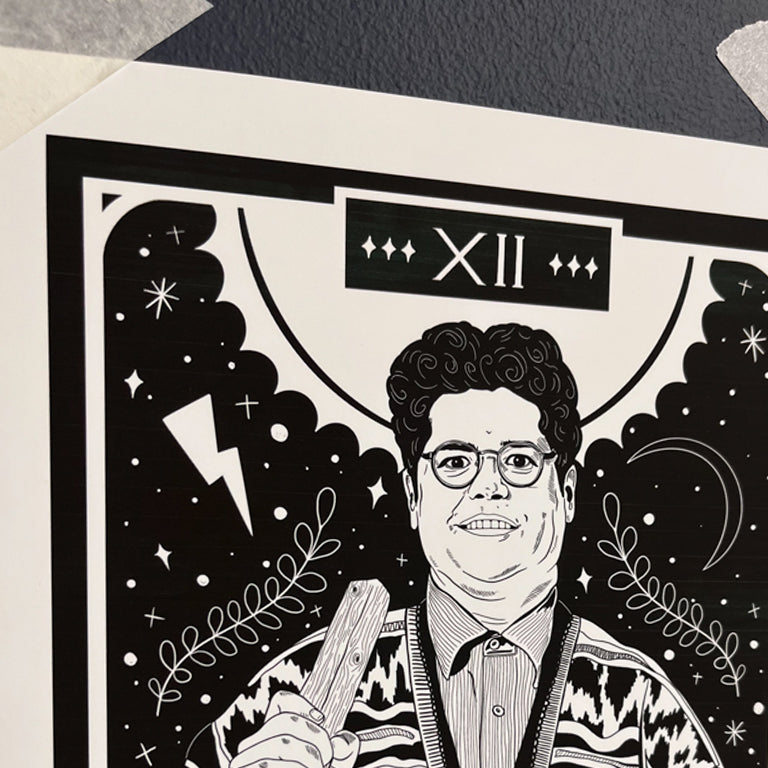 THE PROTECTOR WWDITS TAROT PRINT