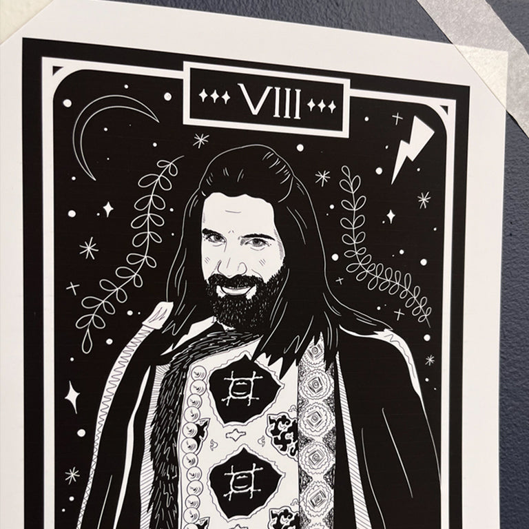 THE RELENTLESS WWDITS TAROT PRINT