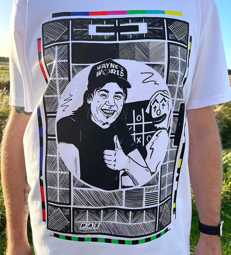 TEST CARD WAYNE T-SHIRT *LIMITED EDITION*