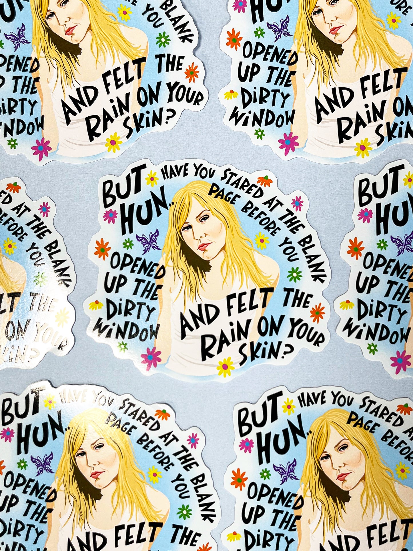 NATASHA UNWRITTEN VINYL STICKER