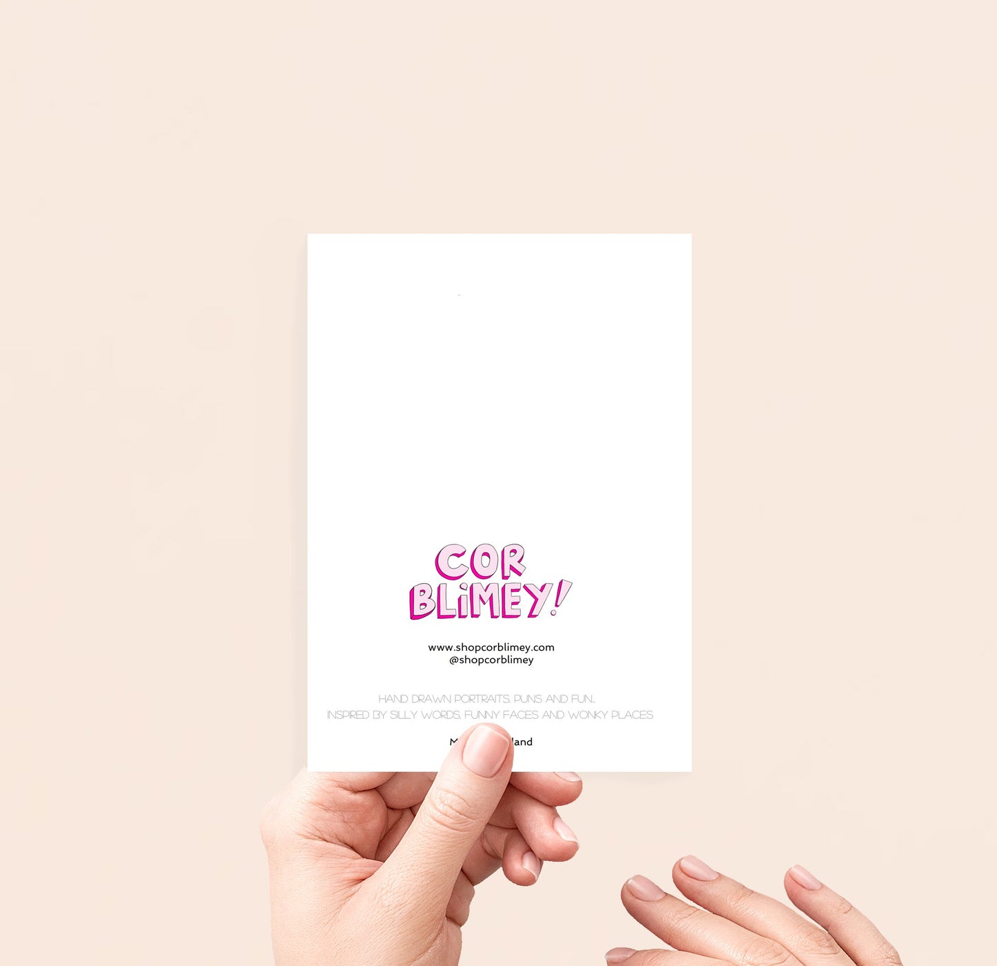 Go You Steady Greetings Card Cards Shop Cor Blimey