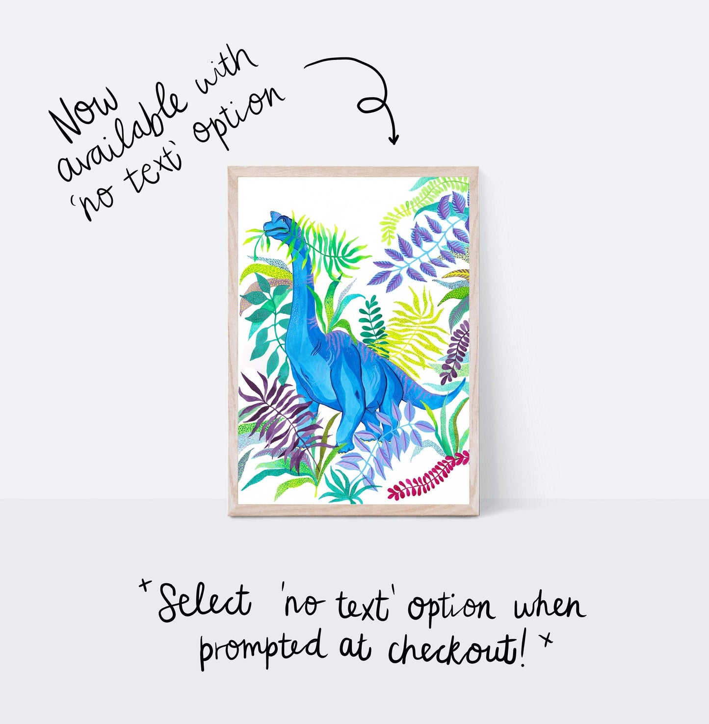 Ali Cottrell Design Arts & Entertainment VEGGIESAURUS PRINT