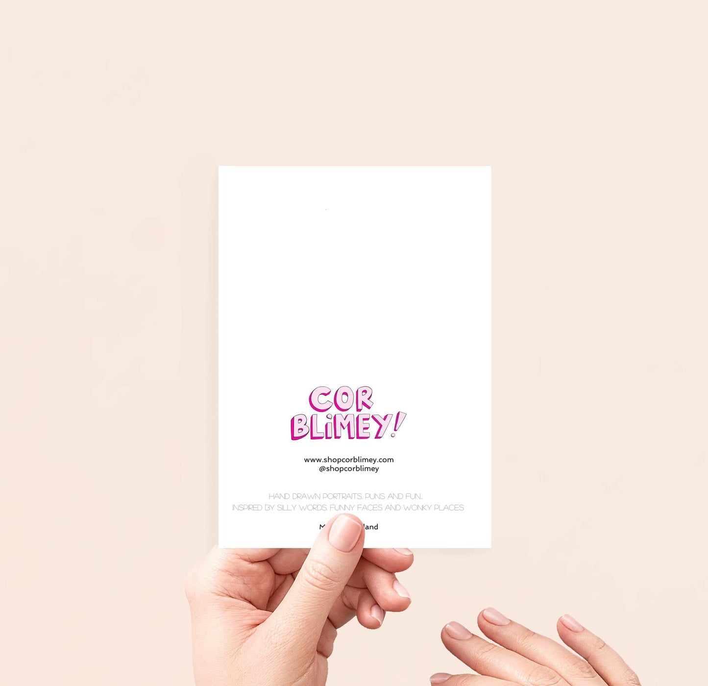 You're getting on my wick Greetings Card Cards Shop Cor Blimey