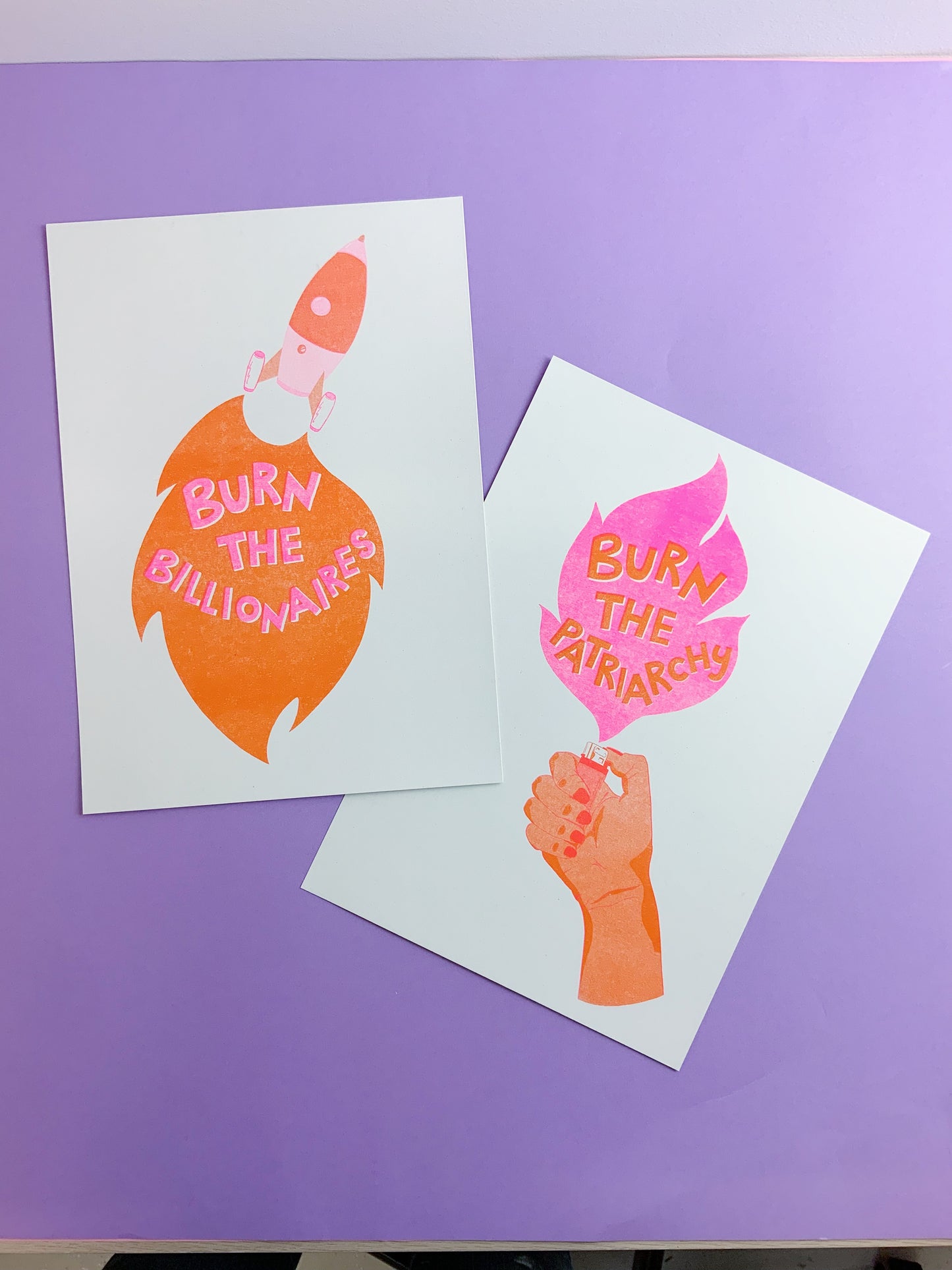 BURN THE BILLIONAIRES PRINT
