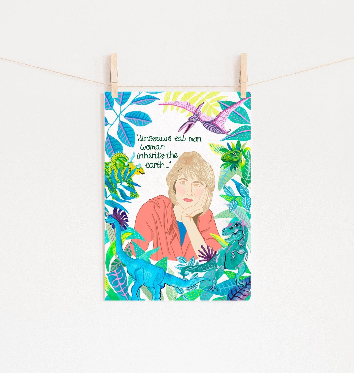 Ali Cottrell Design Prints DR ELLIE PRINT
