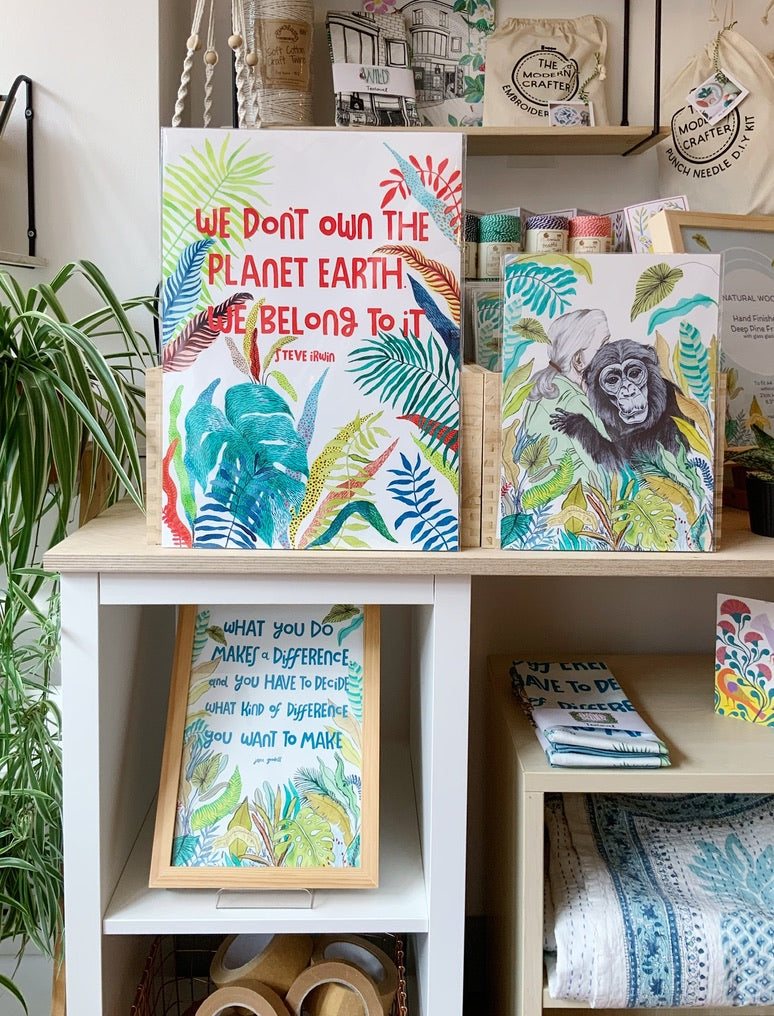 WE DON'T OWN THE PLANET EARTH PRINT