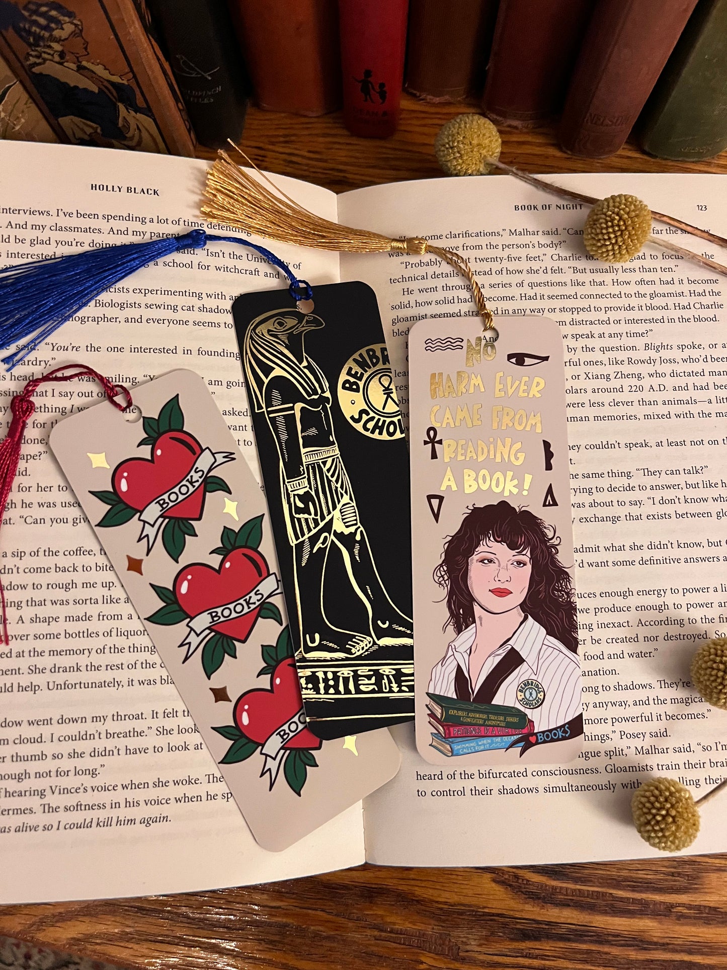 SEALED WITH A CURSE SET 3 BOOKMARKS