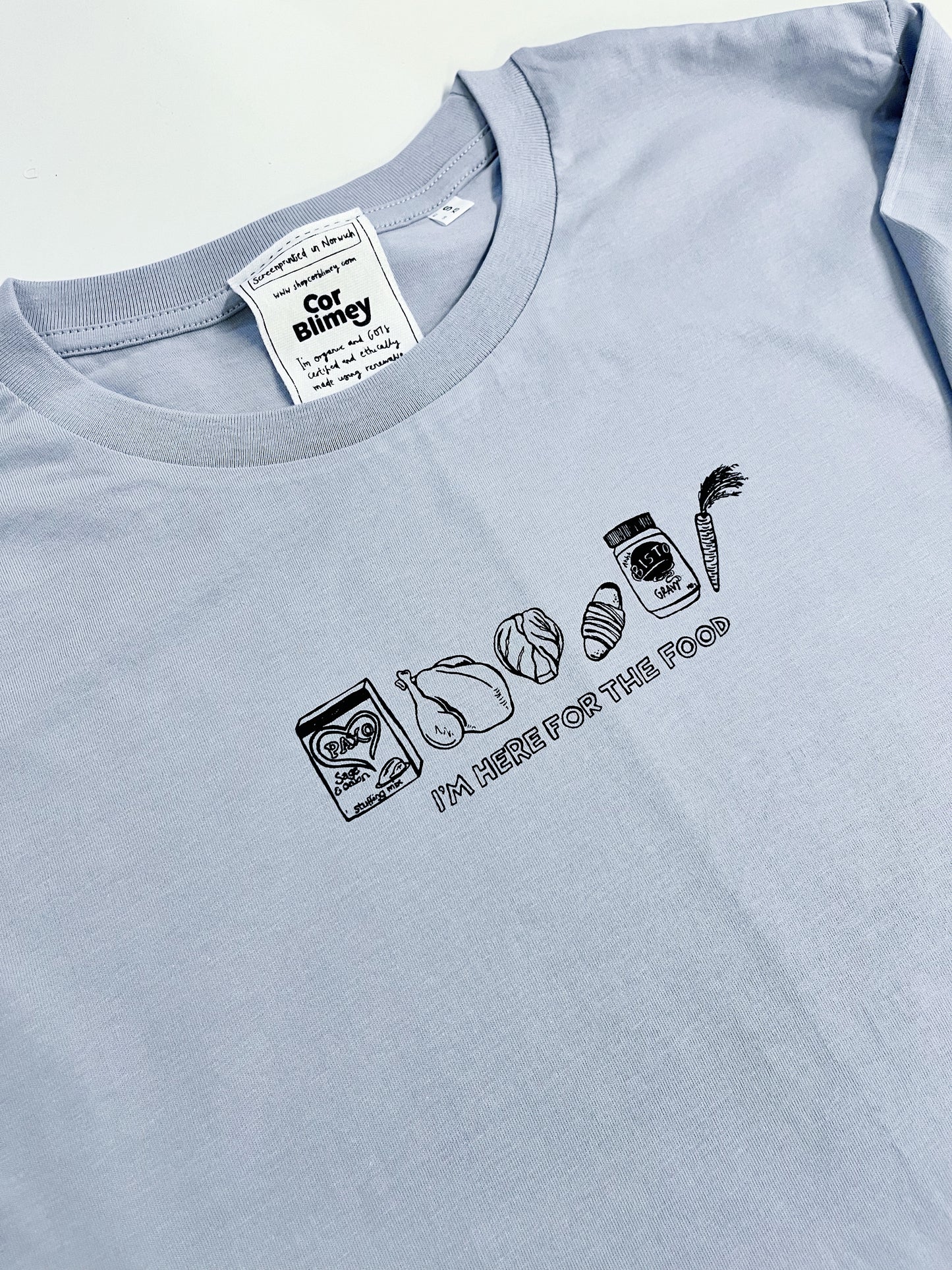 HERE FOR THE FOOD SWEATER - SAMPLE SALE