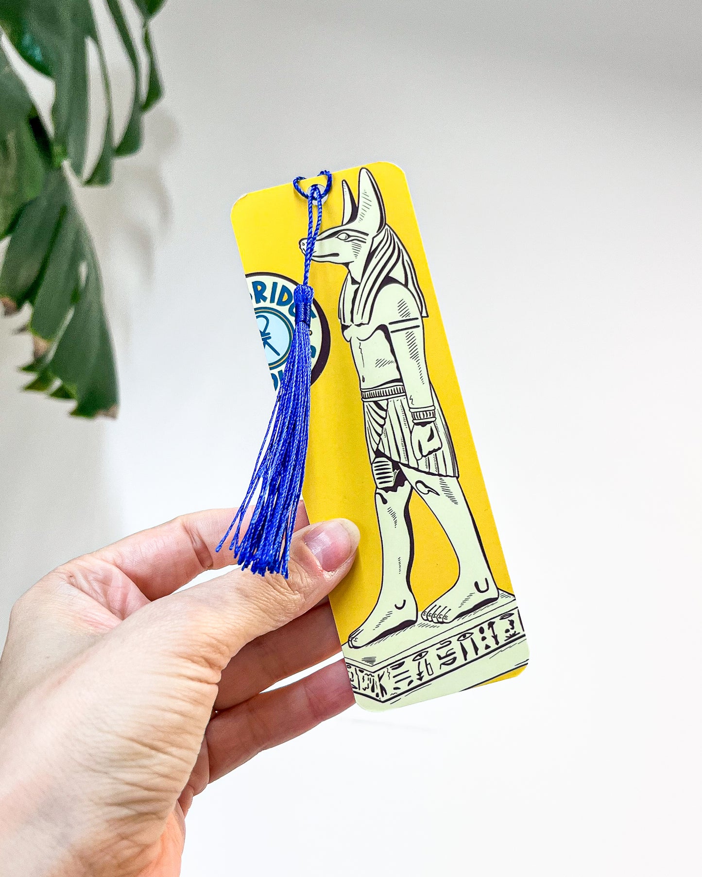 EGYPTIAN GOD ANUBIS & HORUS BOOKMARK