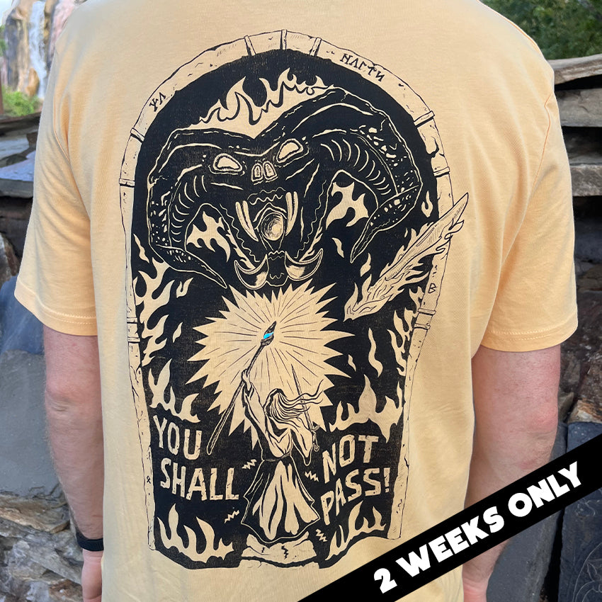 BALROG T-SHIRT - MINOR FAULT *SECONDS (ref: 133)