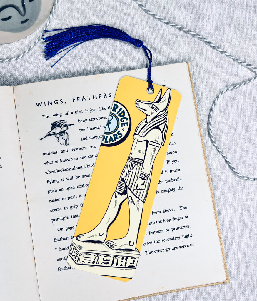 EGYPTIAN GOD ANUBIS & HORUS BOOKMARK