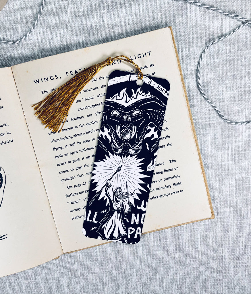SHALL NOT PASS BOOKMARK