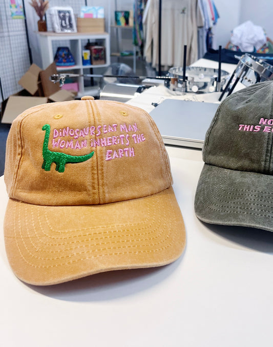 WOMAN INHERITS THE EARTH CAP - SAMPLE SALE