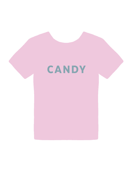 CANDY T-SHIRT - PRINT YOUR CHOICE OF DESIGN!
