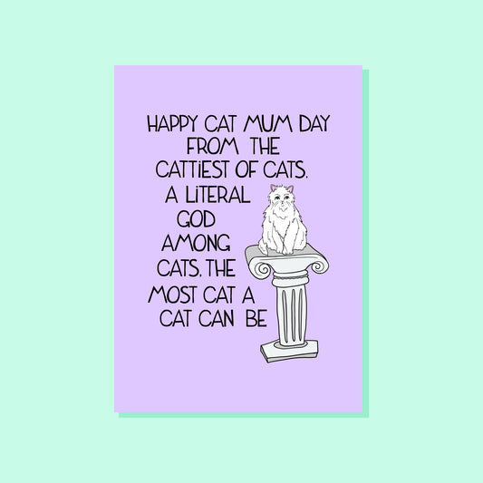 CAT OF ALL CATS, CAT MUM CARD
