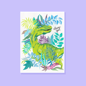 CLEVER GIRL CARD