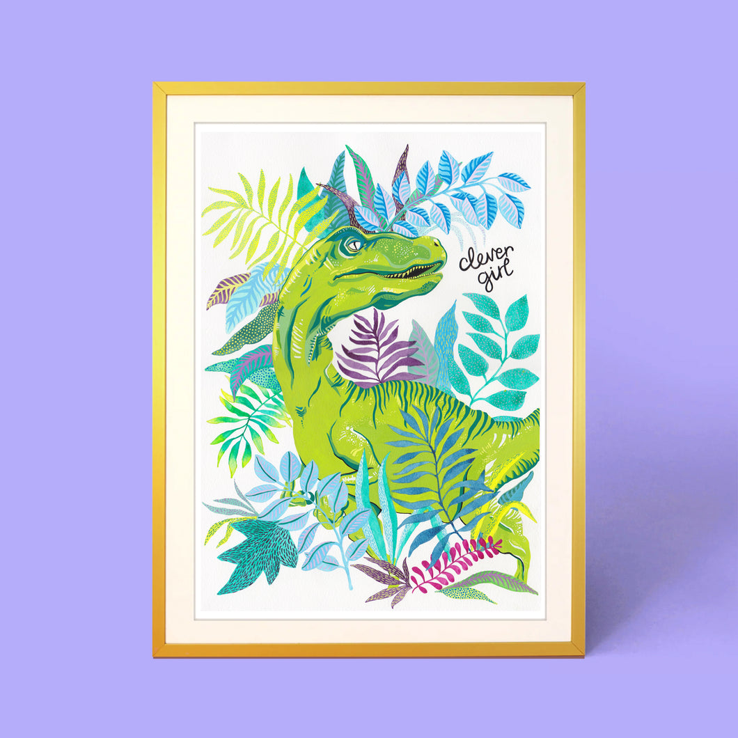 CLEVER GIRL PRINT