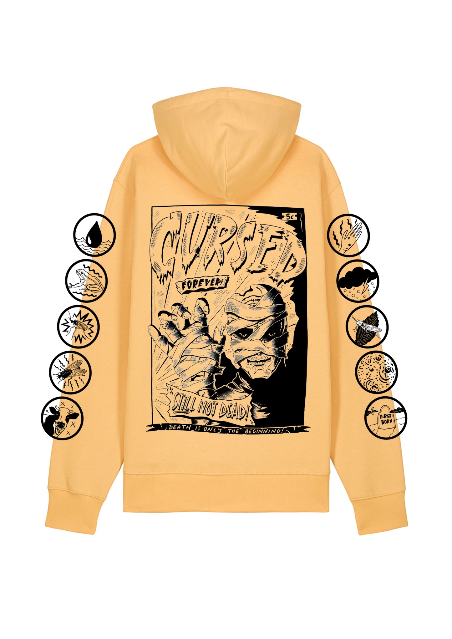 CURSED FOREVER ZIP HOODIE