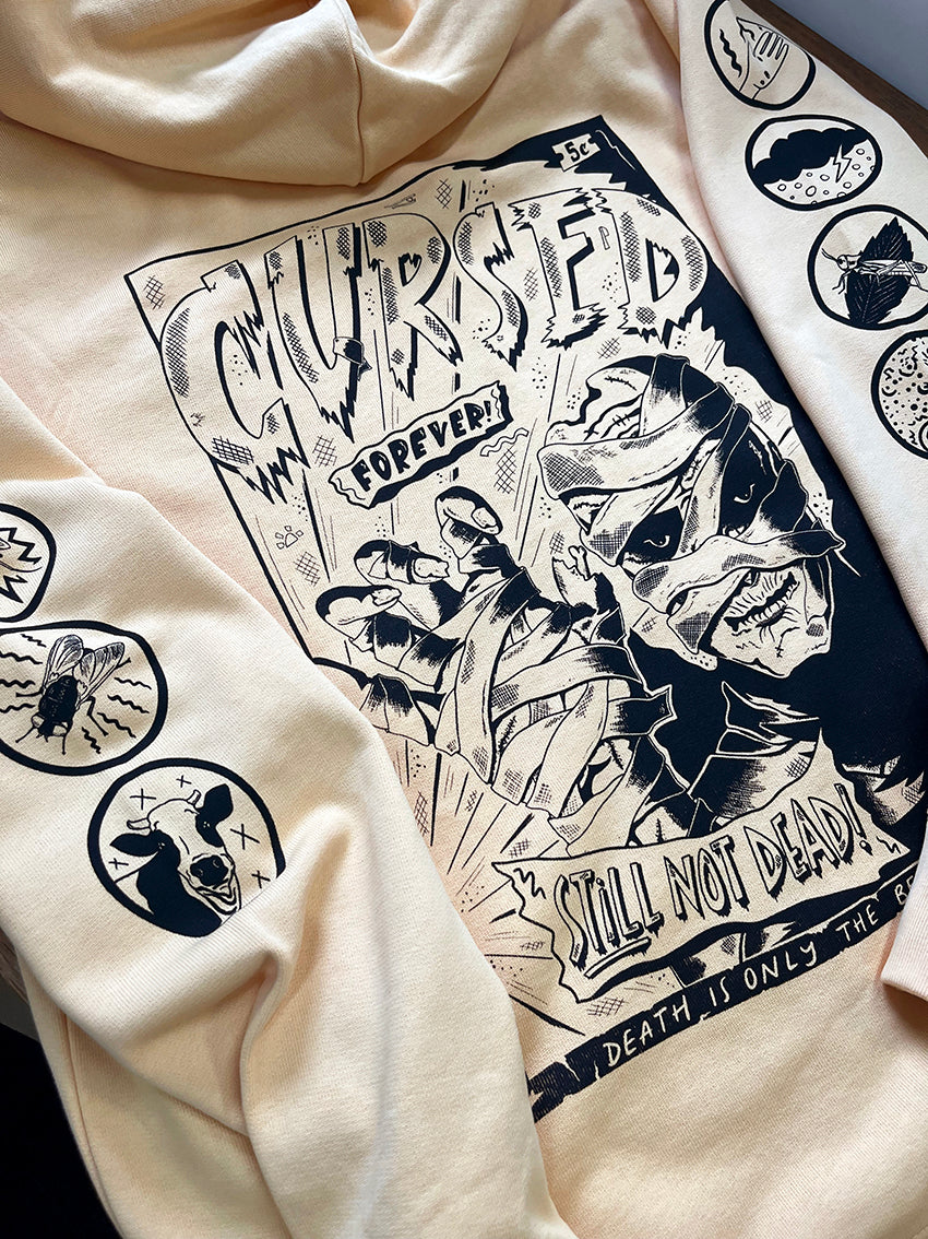 CURSED FOREVER ZIP HOODIE