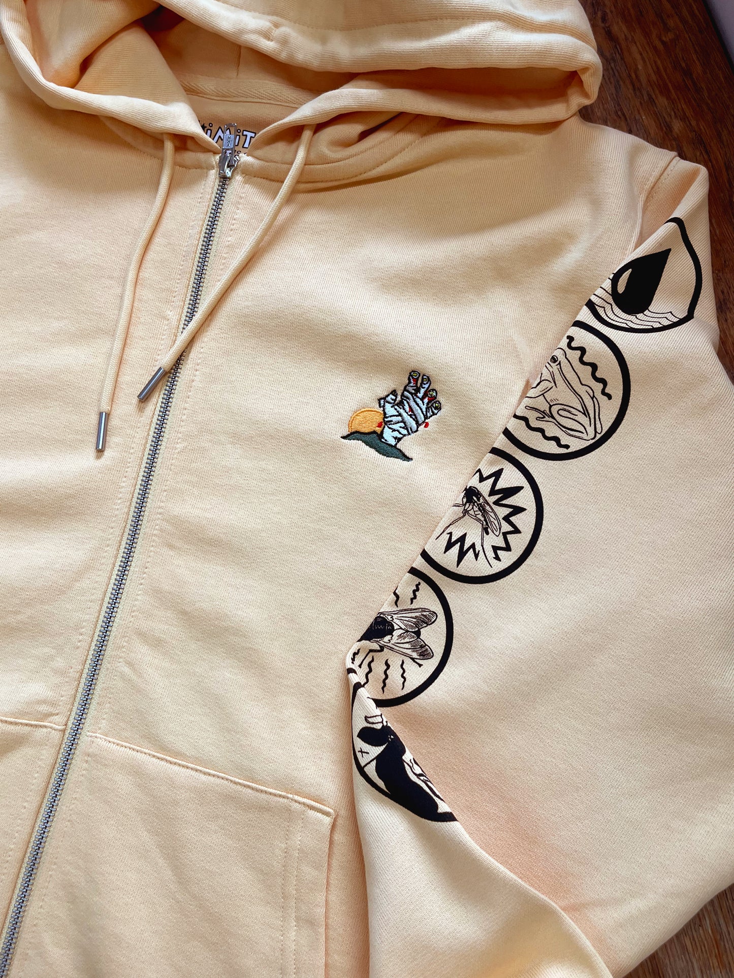 CURSED FOREVER ZIP HOODIE