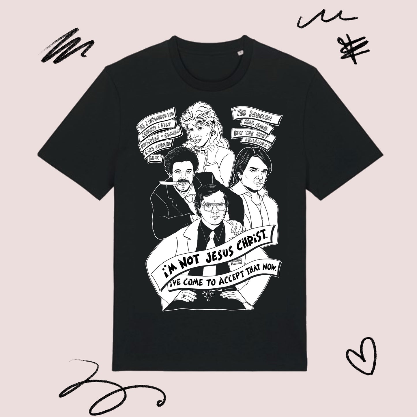 *PREORDER* DARK PLACE BLACK T-SHIRT (in time for xmas)