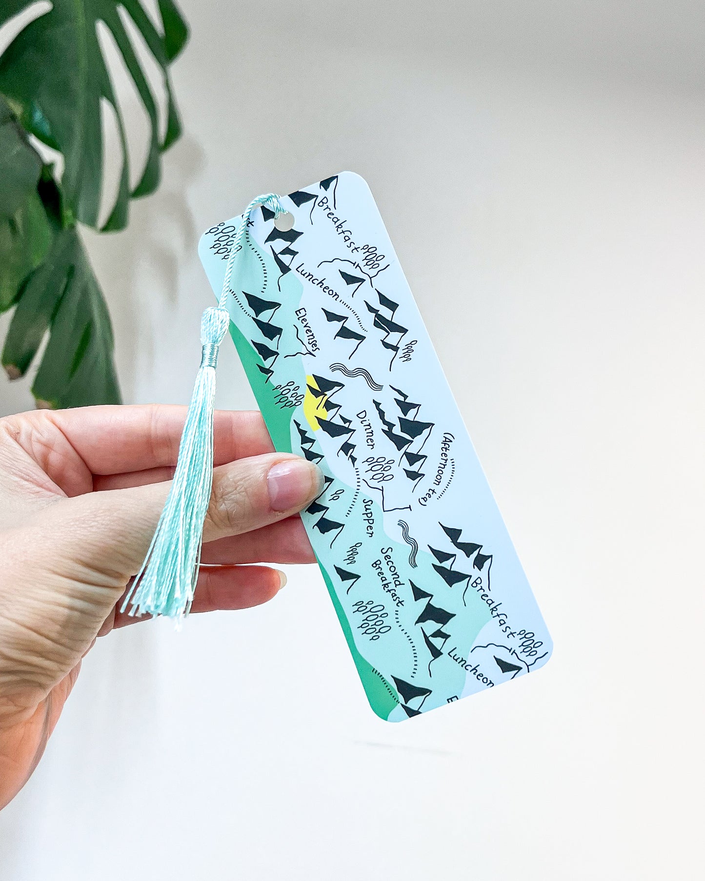 DINNER MAP BOOKMARK