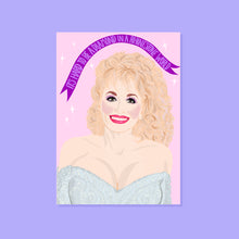 Load image into Gallery viewer, DOLLY PARTON CARD