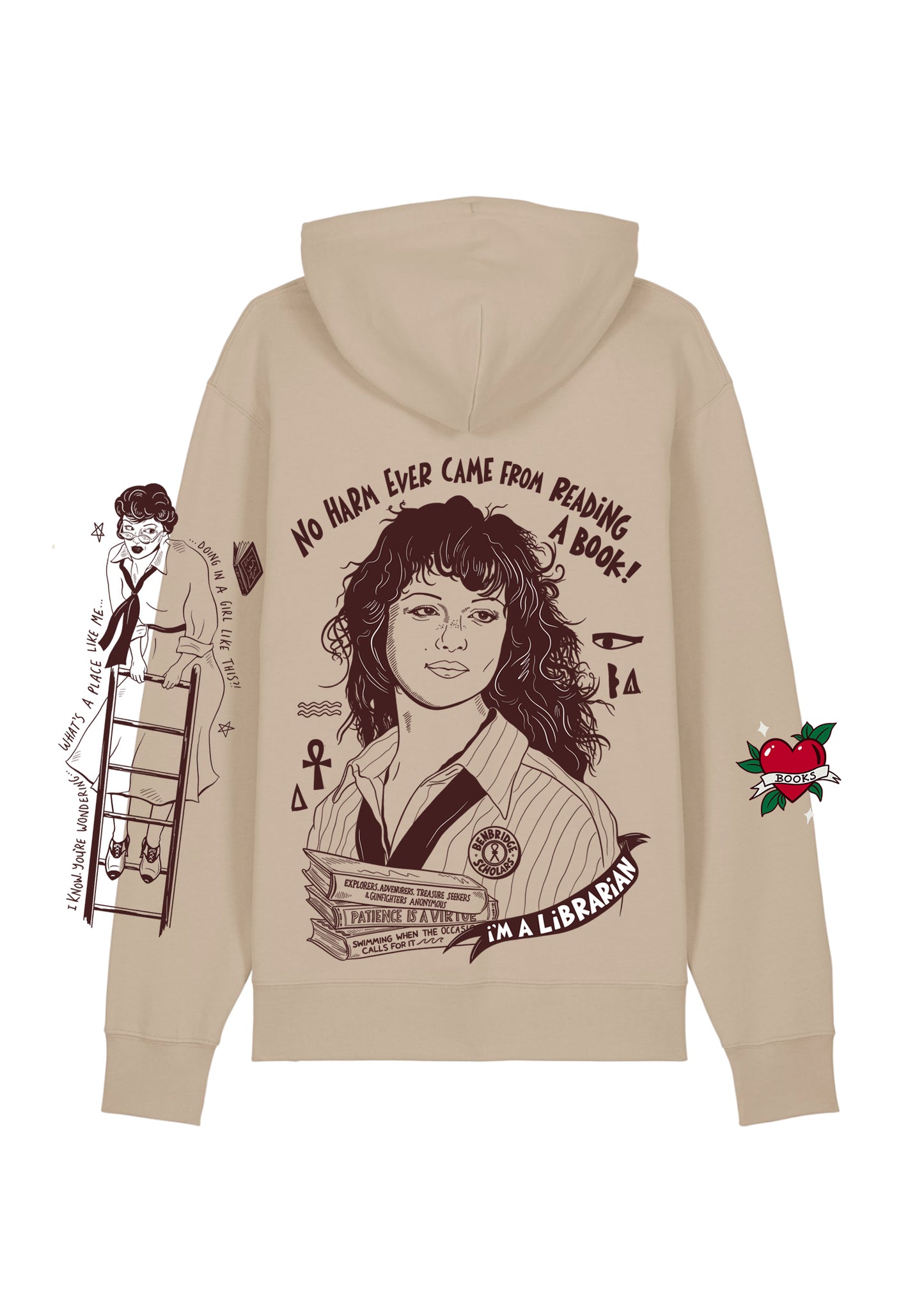 I'M A LIBRARIAN HOODIE *VAULT REOPENS*