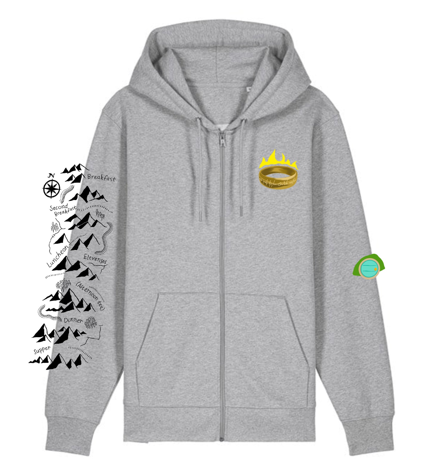 THE FELLOWSHIP ZIP HOODIE *LIMITED EDITION*
