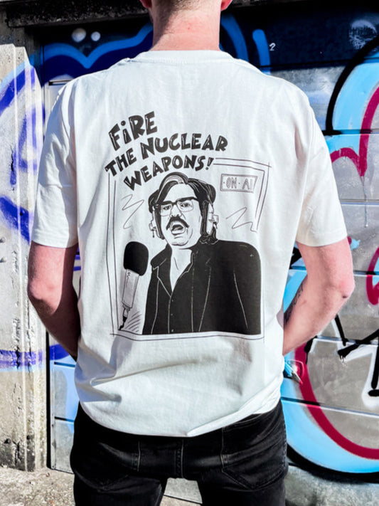 FIRE THE NUKES T-SHIRT - SAMPLE SALE