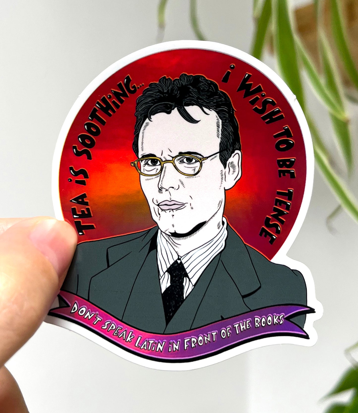 GILES HOLOGRAPHIC VINYL STICKER