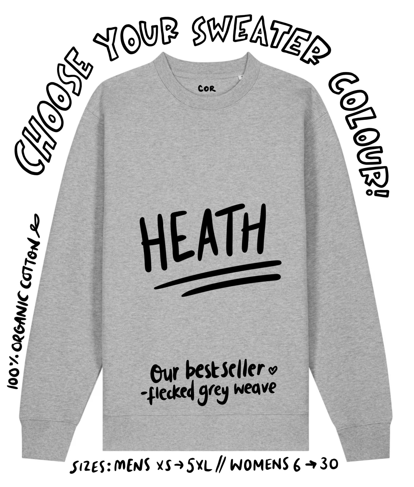STILL EXPECTED TO SMILE SWEATER