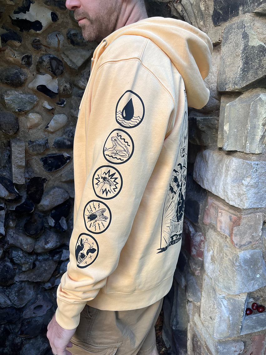 CURSED FOREVER ZIP HOODIE