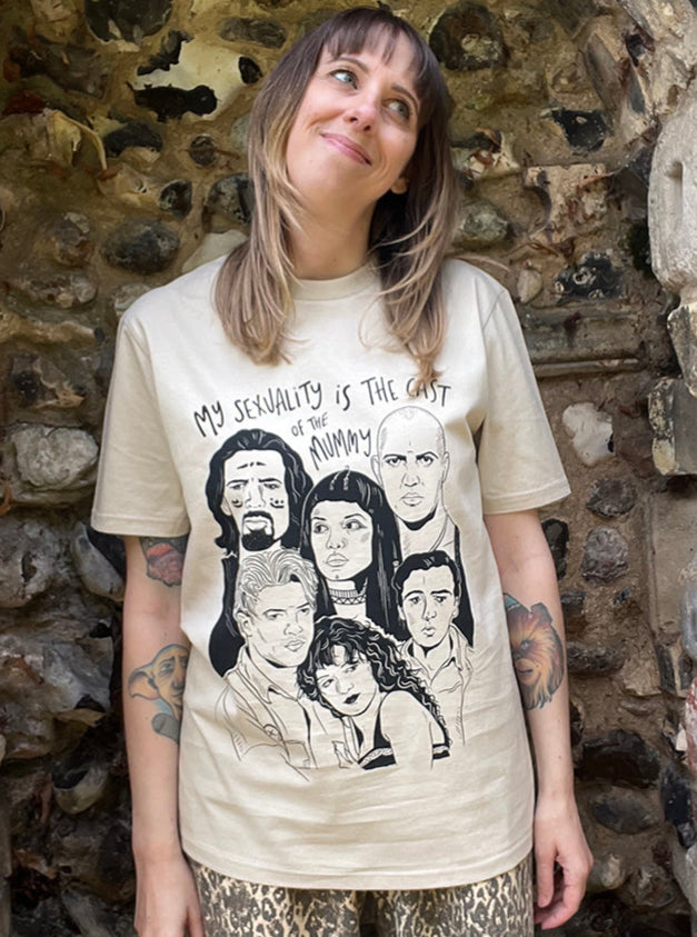 THE CAST OF THE MUMMY T-SHIRT *VAULT REOPENS*