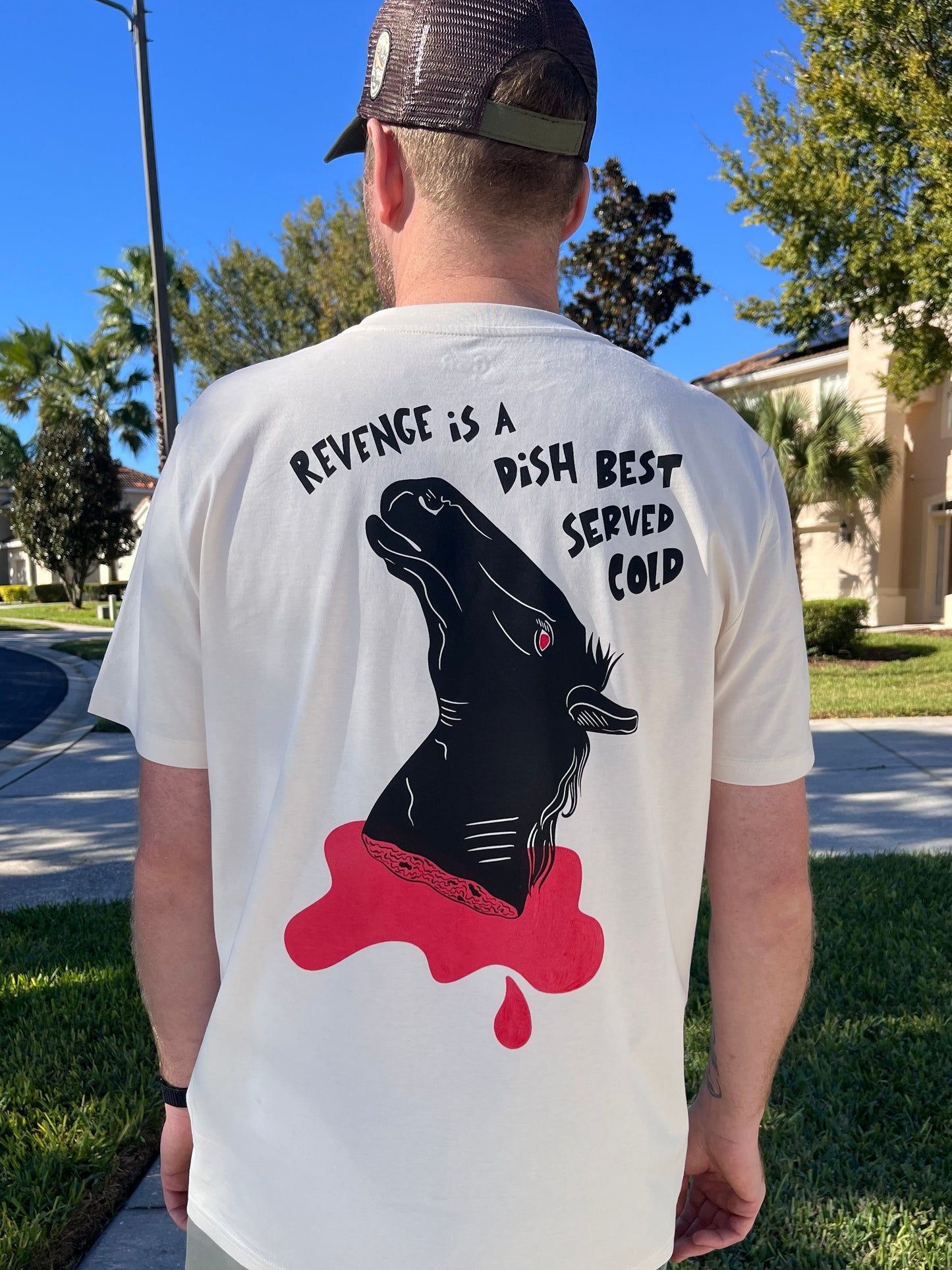 REVENGE BEST SERVED COLD T-SHIRT