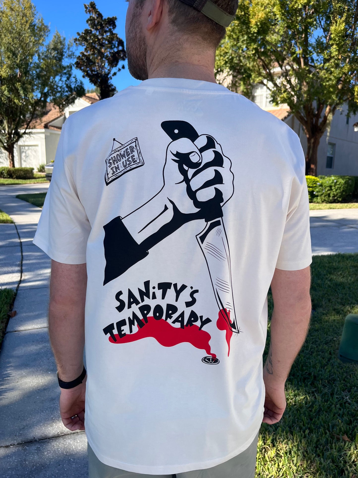 SANITY'S TEMPORARY T-SHIRT