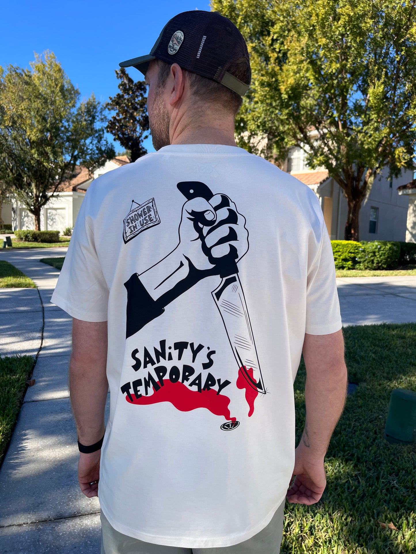 SANITY'S TEMPORARY T-SHIRT