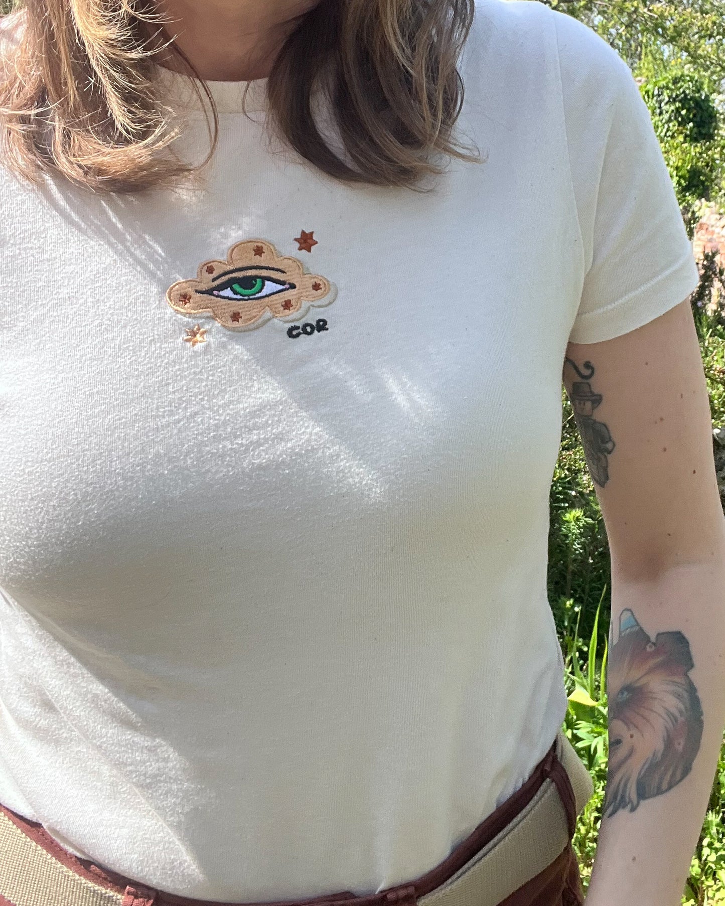 MAGIC EYE SHORTY TEE