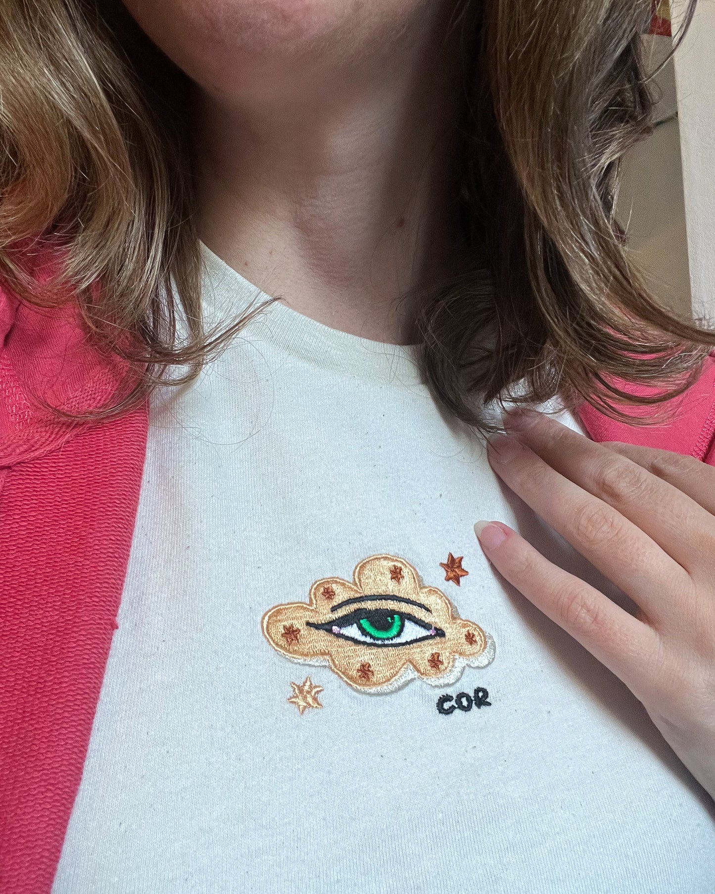 MAGIC EYE SHORTY TEE