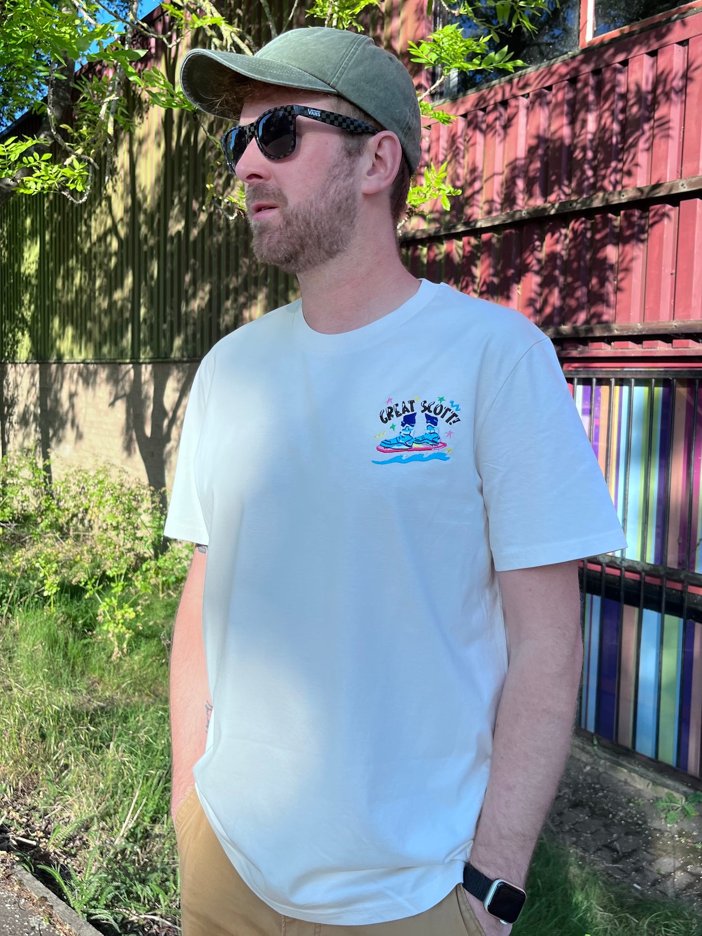 BACK TO SOMEWHERE T-SHIRT - MINOR FAULT *SECONDS (ref: 88,89,90)